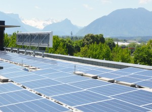 Photovoltaikanlage der Hauptzentrale in Salzburg