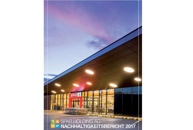 SPAR Nachhaltigkeitsbericht Titelblatt