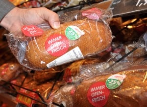Lebensmittelverschwendung, Lebensmittel sind kostbar, Brot reduziert