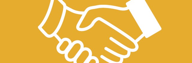 Logo Gesellschaft Händeschütteln