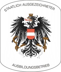 Logo Staatlich ausgezeichneter Ausbildungsbetrieb