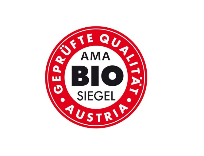 AMA Bio Siegel Logo. Geprüfte Qualität Austria