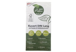 SPAR office nature Kuverts