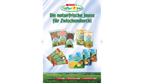 Plakat SPAR Natur*pur