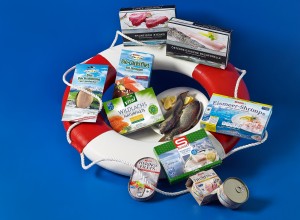 MSC Fischprodukte auf Rettungsring