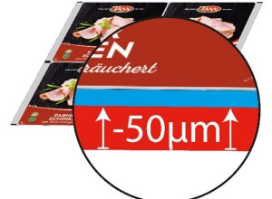 Dünne Wurstfolie bei TANN