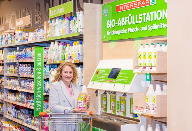 INTERSPAR Abfüllstationen