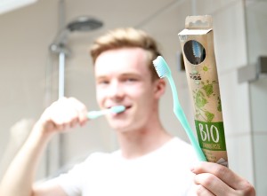 Bio Zahnbürste aus nachwachsenden Rohstoffen