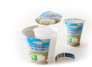 Jogurtbecher zerlegbar