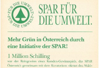SPAR für die Umwelt - Verpackungsreduktion
