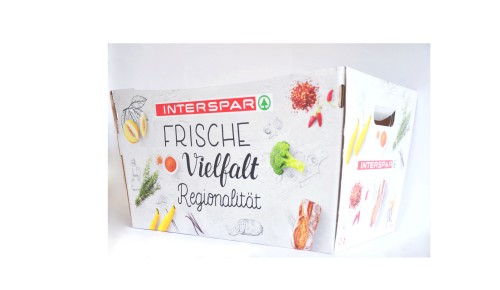 Einkaufskorb bei INTERSPAR