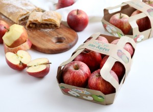Bio-Äpfel ohne Plastikverpackung