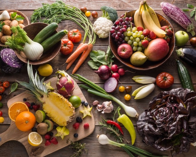 Obst und Gemüse