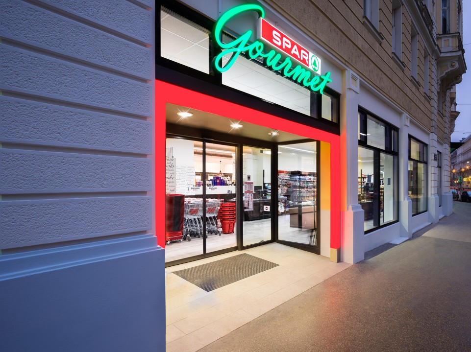 SPAR Gourmet Filiale Porzellangasse, am 23.11.2017 | (c) Johannes Brunnbauer