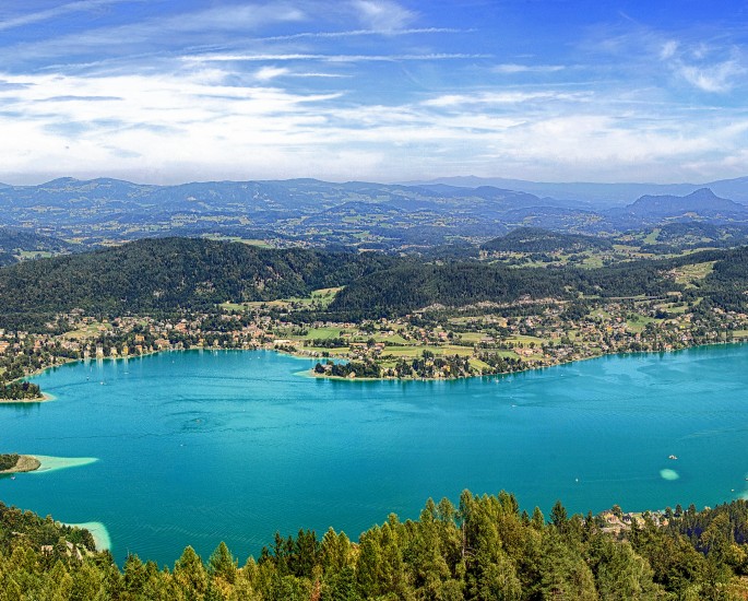 Wörthersee Panorama Stitched Panorama