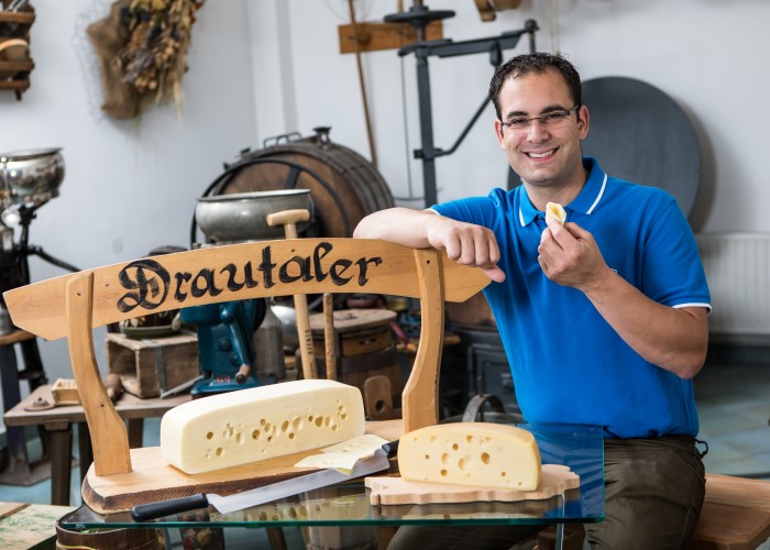 Kärntnermilch Drautaler Käse-Laibe