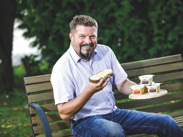 Peter Fürnhammer mit seinem Gelundener