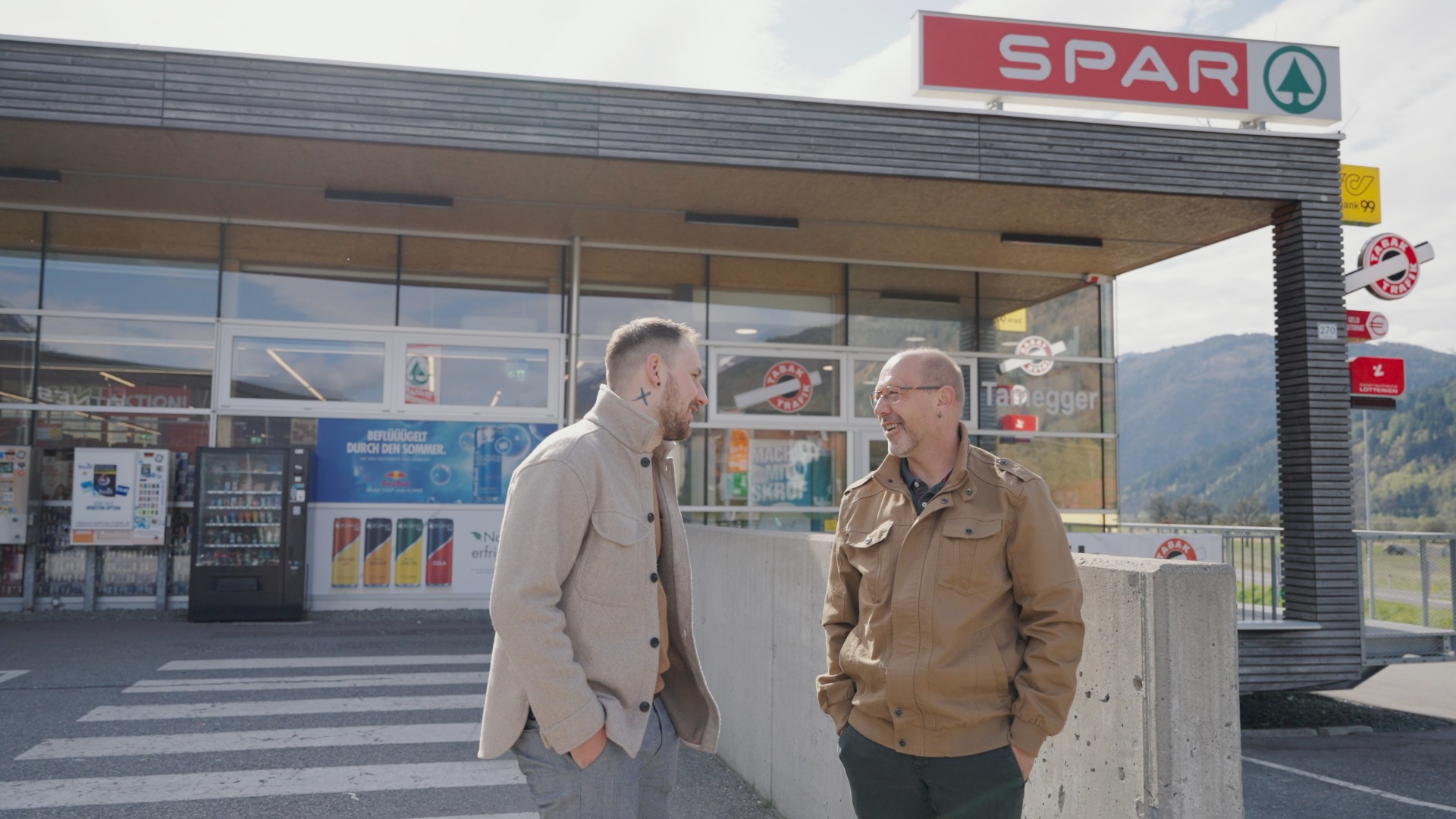 Manuel Tamegger und Vater