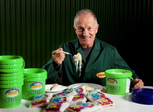 Zimmermann Gemüseverwertungsgesellschaft m.b.H. Heinz Zimmermann mit Sauerkraut