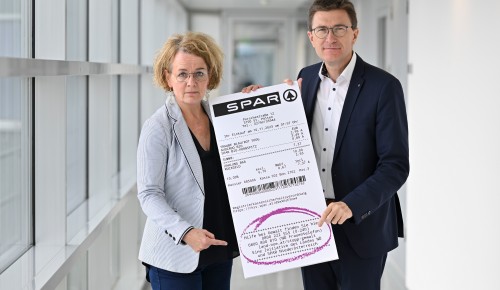 SPAR-Kassabon als Hilfe für Betroffene von Gewalt SPAR-Kassabon als Hilfe für Betroffene von Gewalt