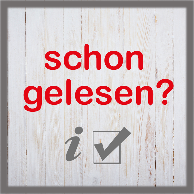 schon gelesen?