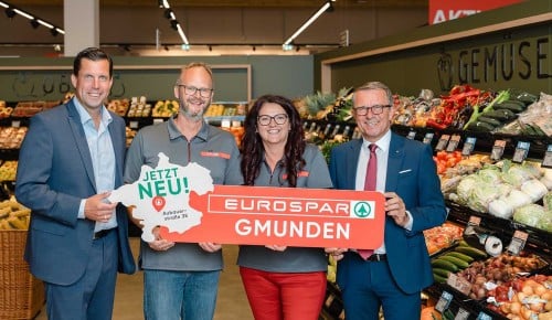 Eröffnung EUROSPAR Gmunden Pressefoto zur Eröffnung vom Eurospar Gmunden nach Umbau