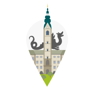 Kärnten Illustration Standort