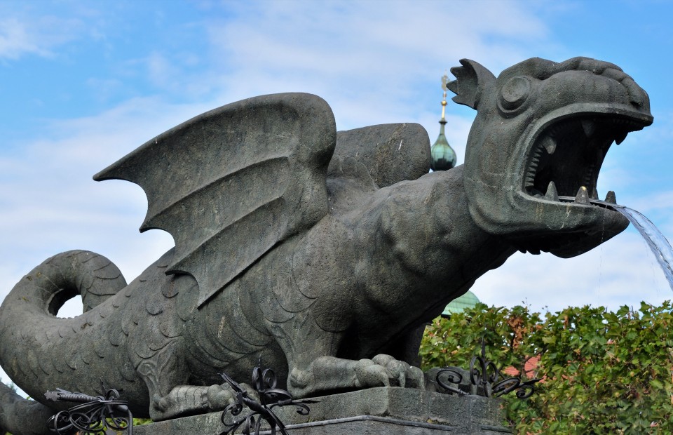 Lindwurm in Klagenfurt