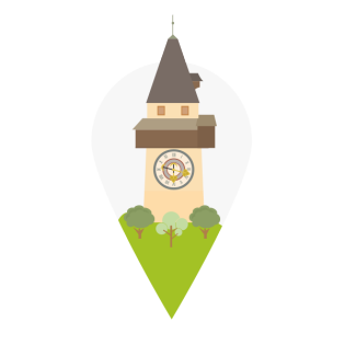 Steiermark Standort Illustration