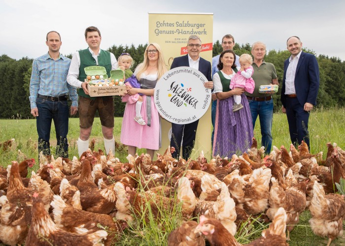 Salzburger Agrar Marketing - Hühnerhof Mösl in Seekirchen Foto: Mike Vogl - VOGL-PERSPEKTIVE.AT -  6.6.2019