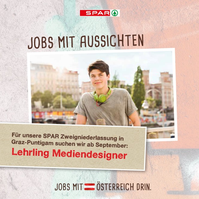 SPAR Steiermark Lehre Mediendesigner SPAR Steiermark Lehre Mediendesigner