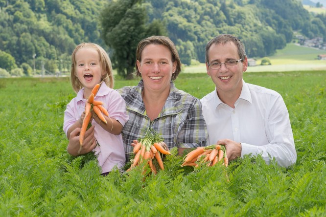 SPAR Bio Karotten Familie Pfurtscheller
