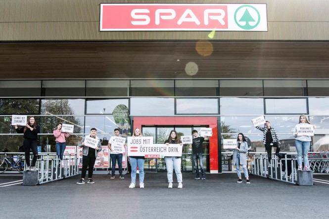 © 2020 MEDIArt | Photographie, Spar Vorarlberg, neue Lehrlinge, Vorstellung, Lehrlingsinitiative