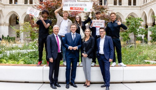 Spar Lehrlingswillkommenstag 2023 Spar Lehrlingswillkommenstag 2023, am 29.8.2023 | (c) Johannes Brunnbauer