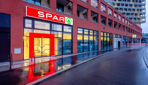 Spar Filiale Anne Frank Gasse, am 17.05.2023 | (c) Johannes Brunnbauer