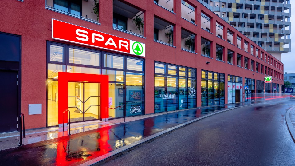 Spar Filiale Anne Frank Gasse, am 17.05.2023 | (c) Johannes Brunnbauer
