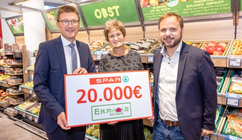 Spar Filiale Adolf Schärf Platz, am 30.08.2023 | (c) Johannes Brunnbauer