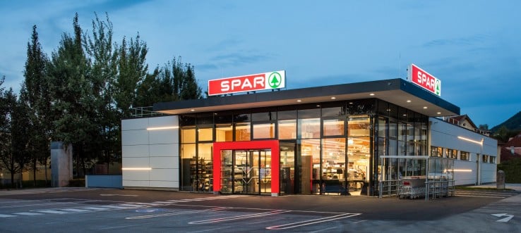 SPAR-Supermarkt Suceska
