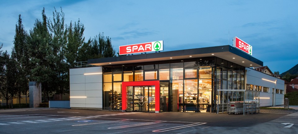 SPAR-Supermarkt Suceska