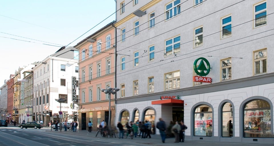 Fassade Innsbruck Museumsstraße