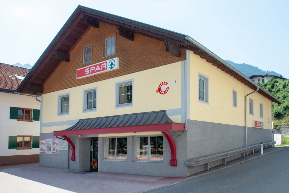 Fassade Stanzach
