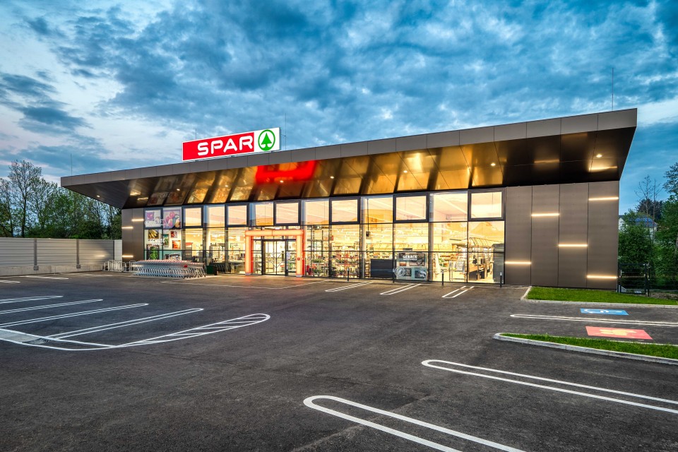SPAR-Supermarkt