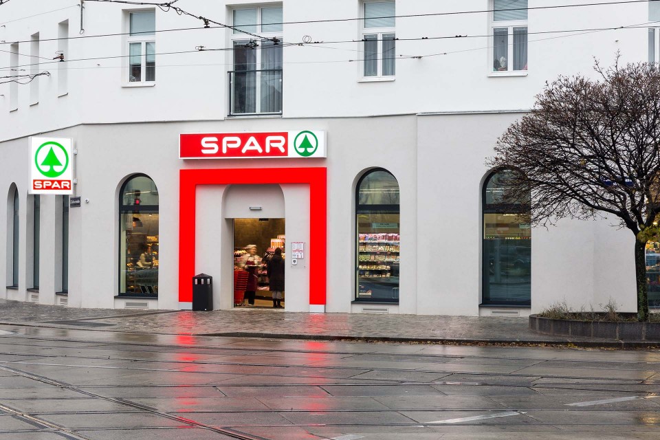 SPAR Filale Taborstraße, am 17.11.2016 | (c) Johannes Brunnbauer/Wache