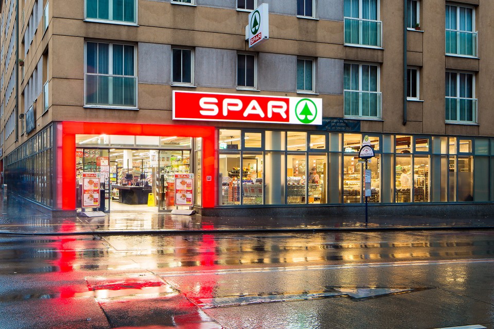SPAR Filale Reinprechtsorferstraße, am 20.10.2016 | (c) Johannes Brunnbauer