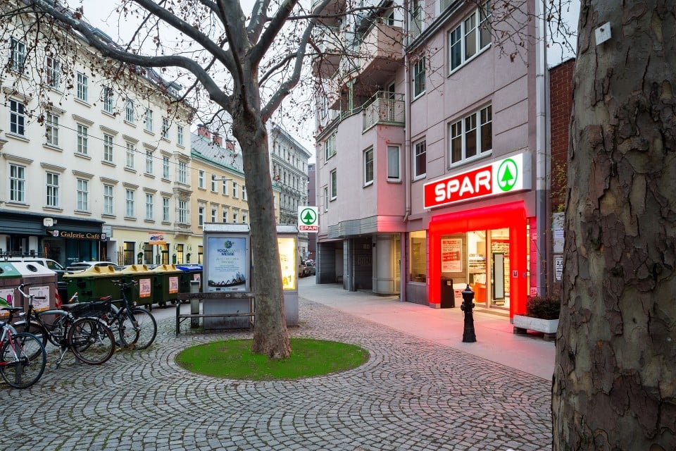 SPAR Filale Schönbrunnerstraße, am 24.11.2016 | (c) Johannes Brunnbauer