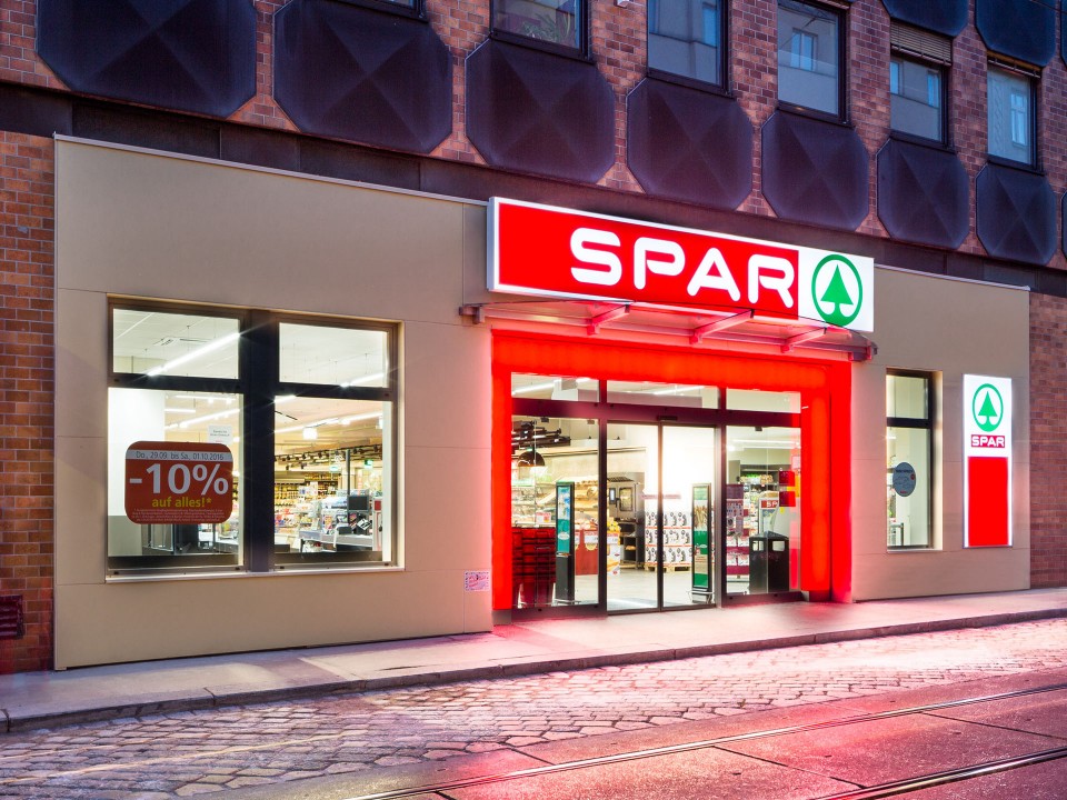 SPAR Filale Camillo Sitte Straße, am 29.09.2016 | (c) Johannes Brunnbauer