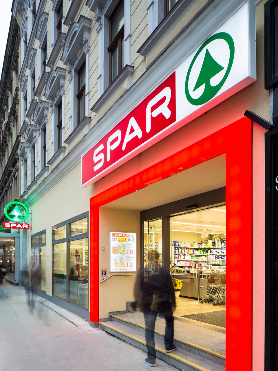 SPAR Innen Aufnahmen Thaliastraße 16