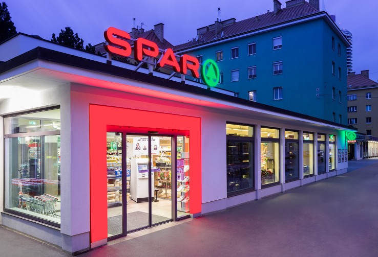 SPAR Filiale Schüttaustraße, am 14.12.2017 | (c) Johannes Brunnbauer