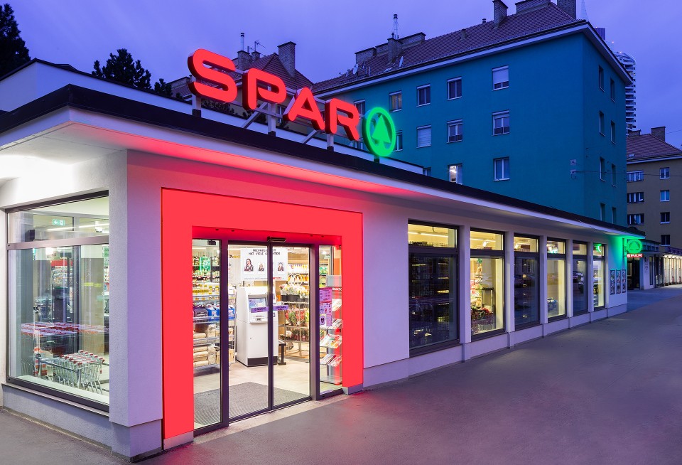 SPAR Filiale Schüttaustraße, am 14.12.2017 | (c) Johannes Brunnbauer