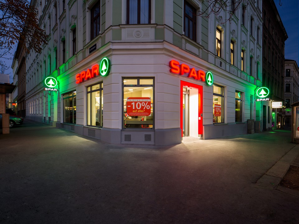 Spar Filiale Maroltingerstraße, am 05.11.2015 | (c) Johannes Brunnbauer
